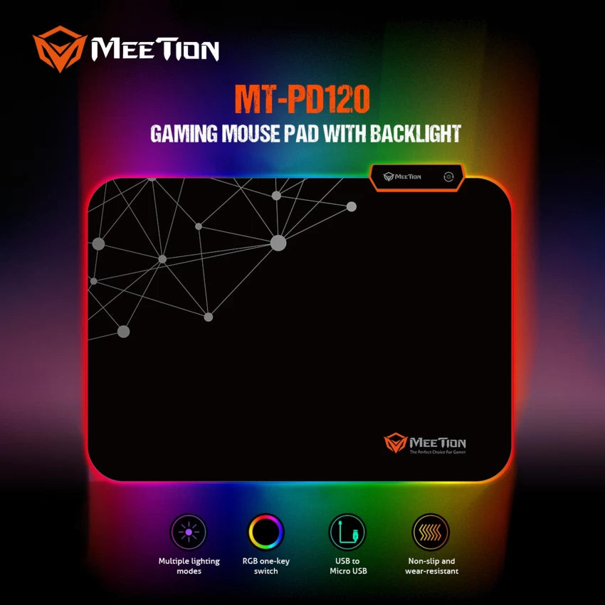 Meetion PD120 RGB Gaming Mousepad