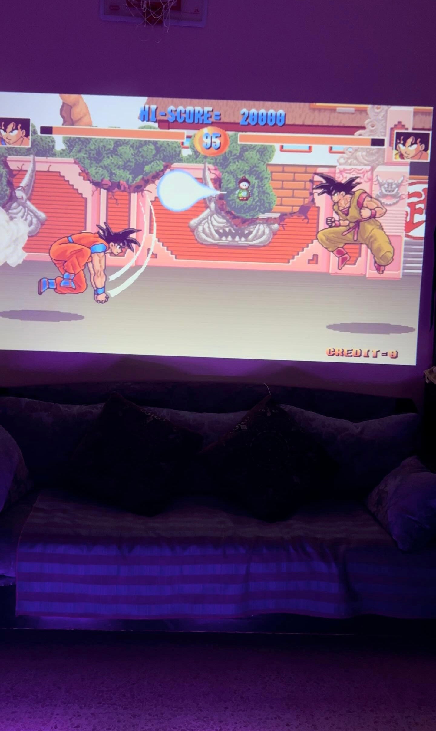 Portable 3D Game Projector 4K Smart Home Theater - US Plug