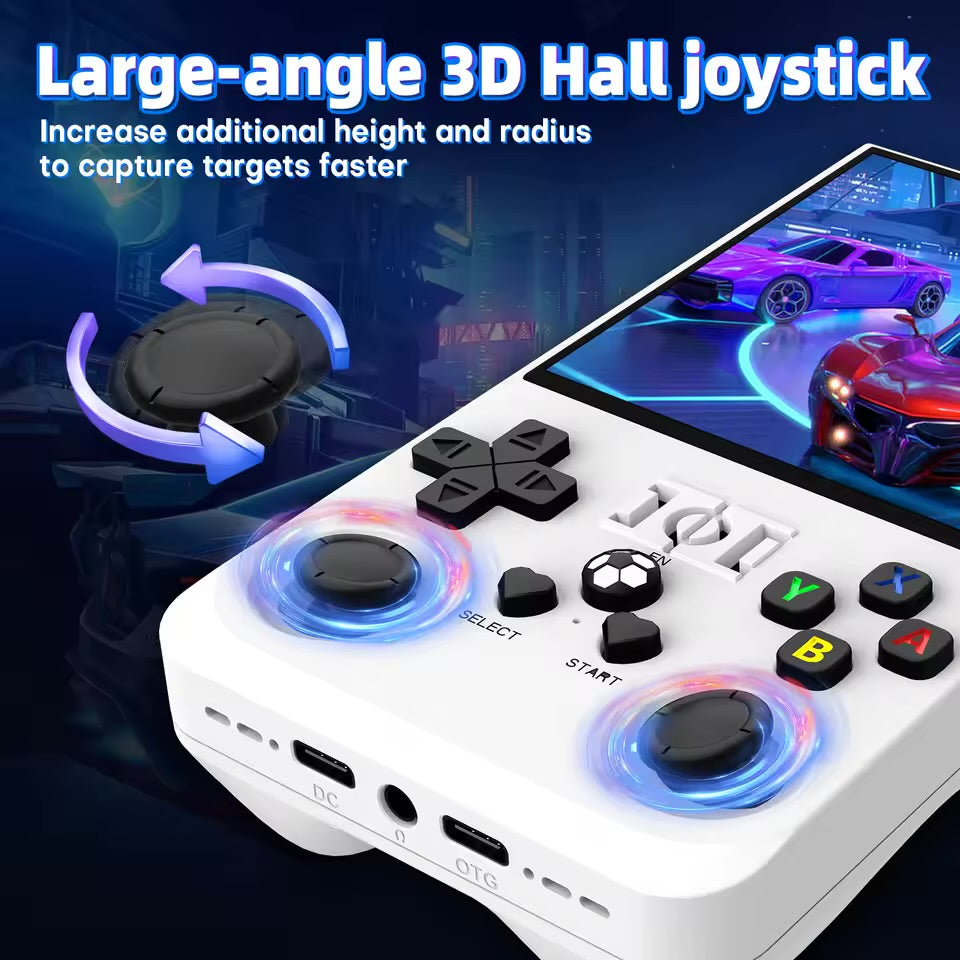 Open Source R36 MAX Retro Handheld Video Game Console 4.0 Inch IPS Screen Linux System