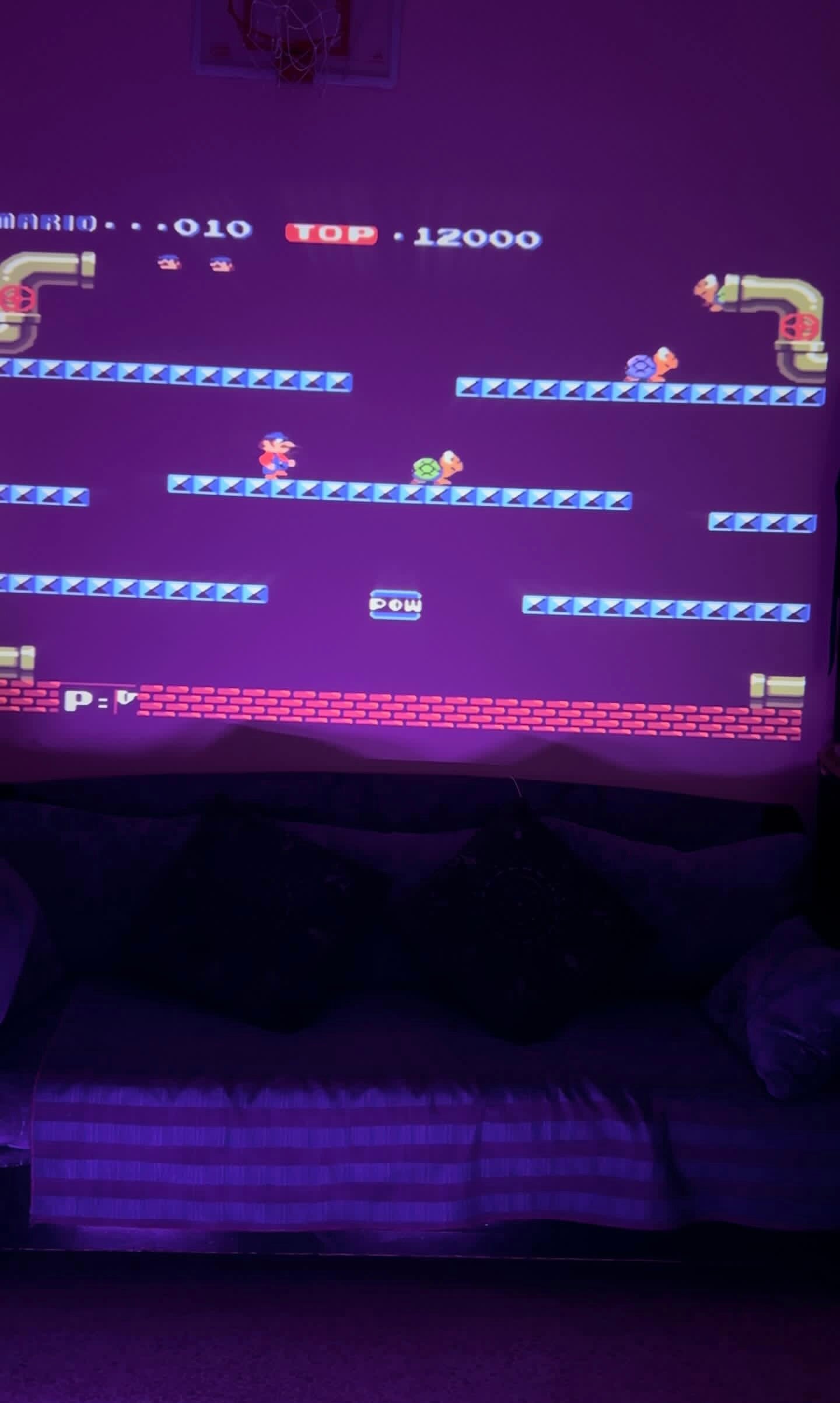 Portable 3D Game Projector 4K Smart Home Theater - US Plug