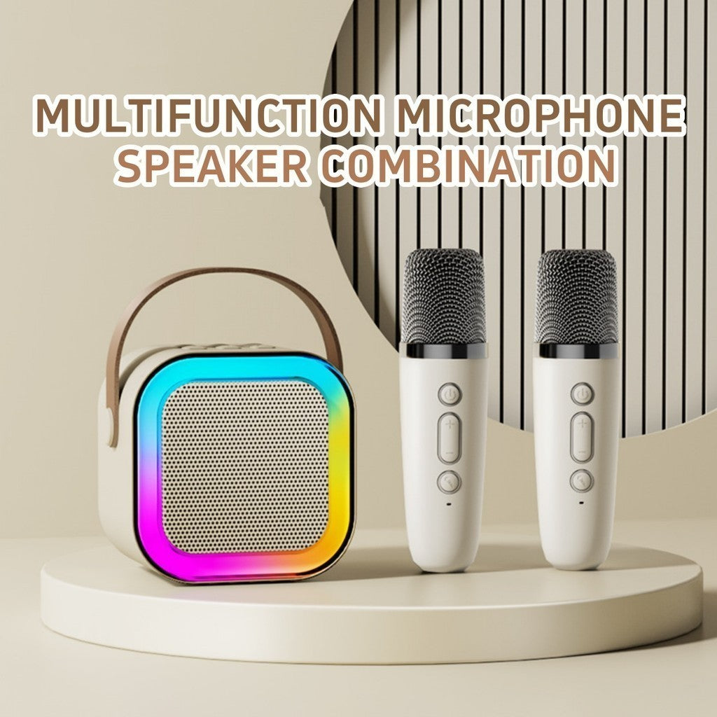 K12 KARAOKE 2 MIC SPEAKER BLUE 7 W Bluetooth
Party Speaker (Blue, 2.0 Channel)