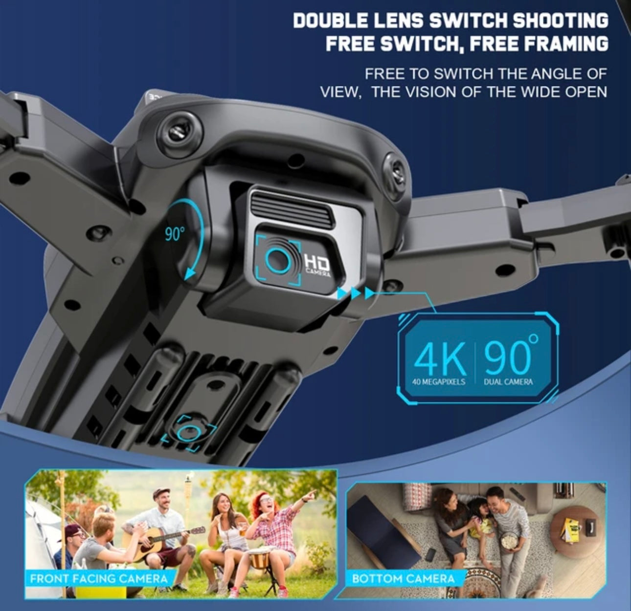 Toy Drone FX with HD Aerial Camera and Obstacle Avoidance