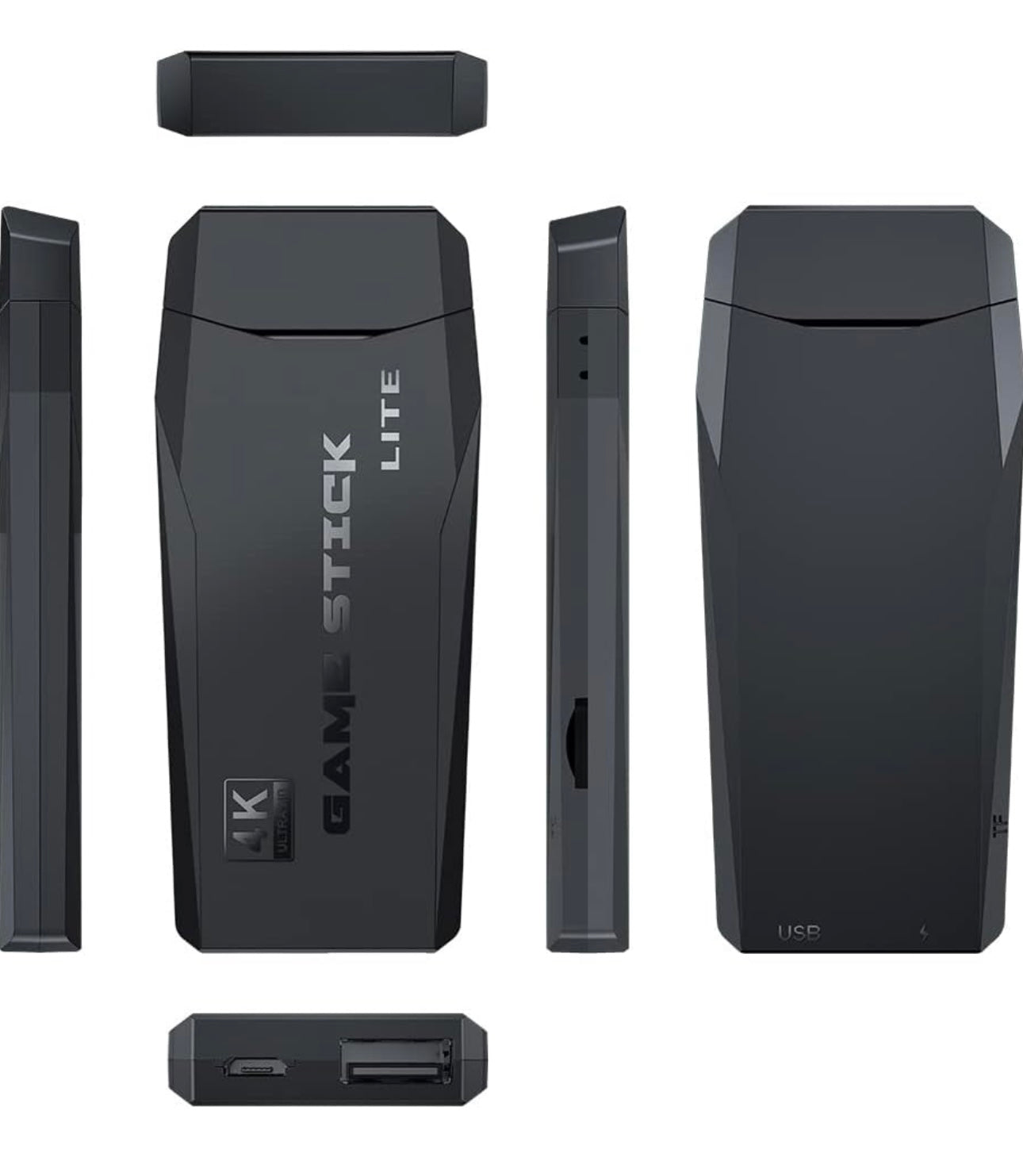 4K Stick Lite Retro TV
Video Game Console 64G
Built-in 10000 Games With x2 Wireless Controller