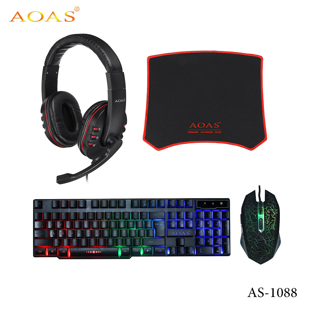 AS-1088 4 in 1  Gaming
Combo