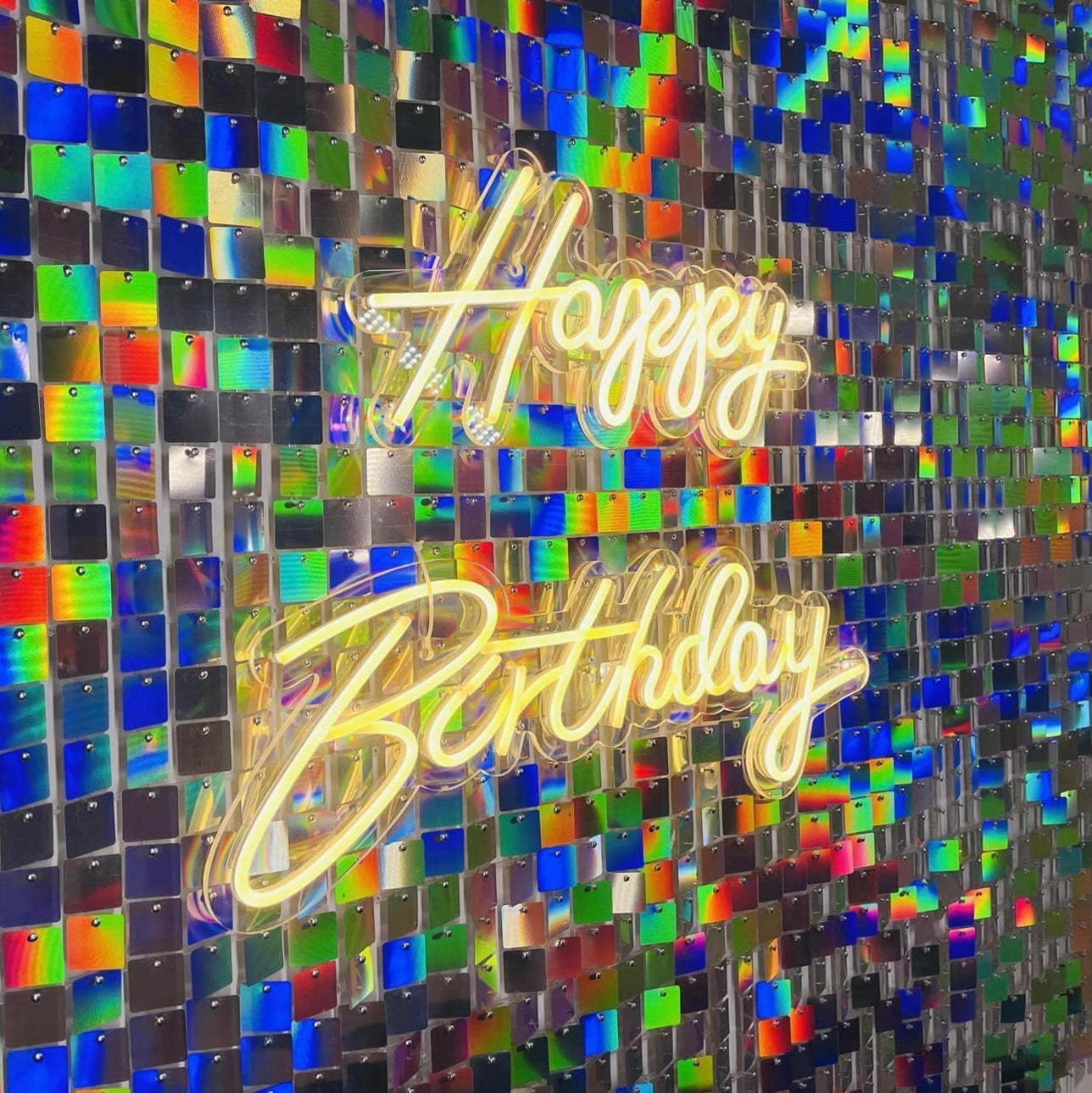 Happy Birthday Neon Sign LED Neon Light for Wall Decoration USB Power Letter Light Signs for Home Bedroom Bar Club Birthday Party Decoration Birthday Gift