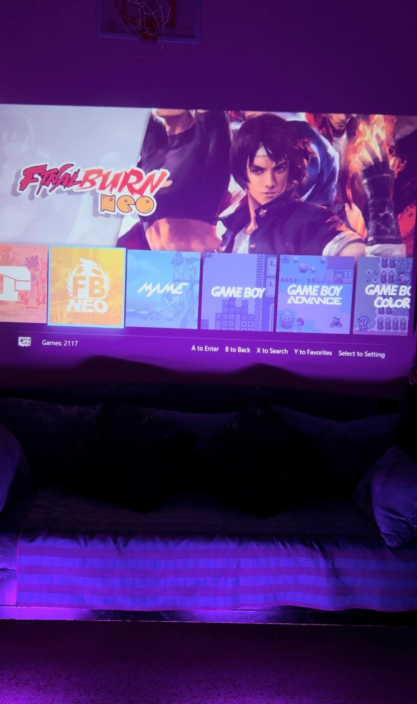 Portable 3D Game Projector 4K Smart Home Theater - US Plug