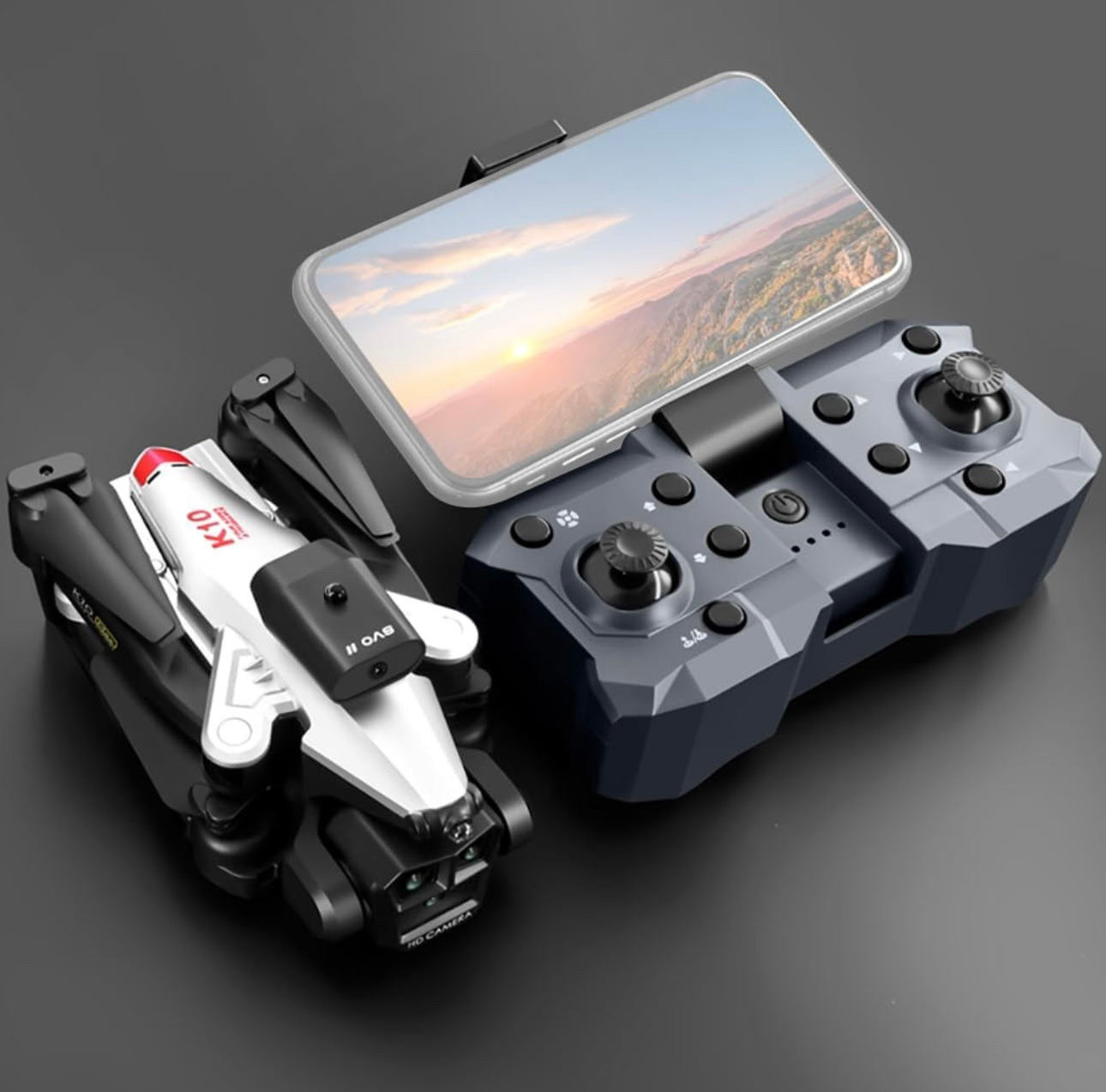 K10MAX HD Drone Obstacle Avoidance Three Camera Remote Control Quadcopter