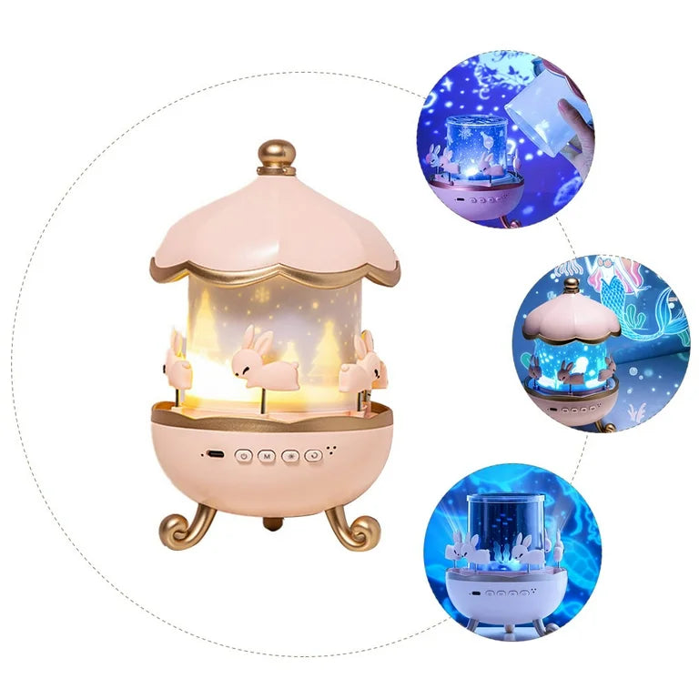Star Projector Nightlight Desk Light USB Night Light Desk Lamp Fairy Night Projector Decorative Vibe Lamp Girl