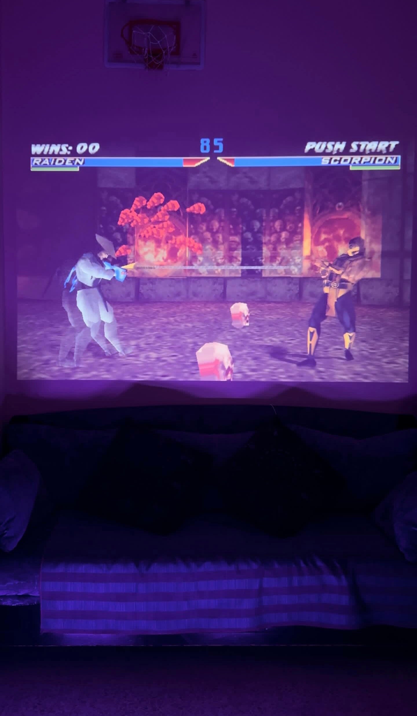 Portable 3D Game Projector 4K Smart Home Theater - US Plug