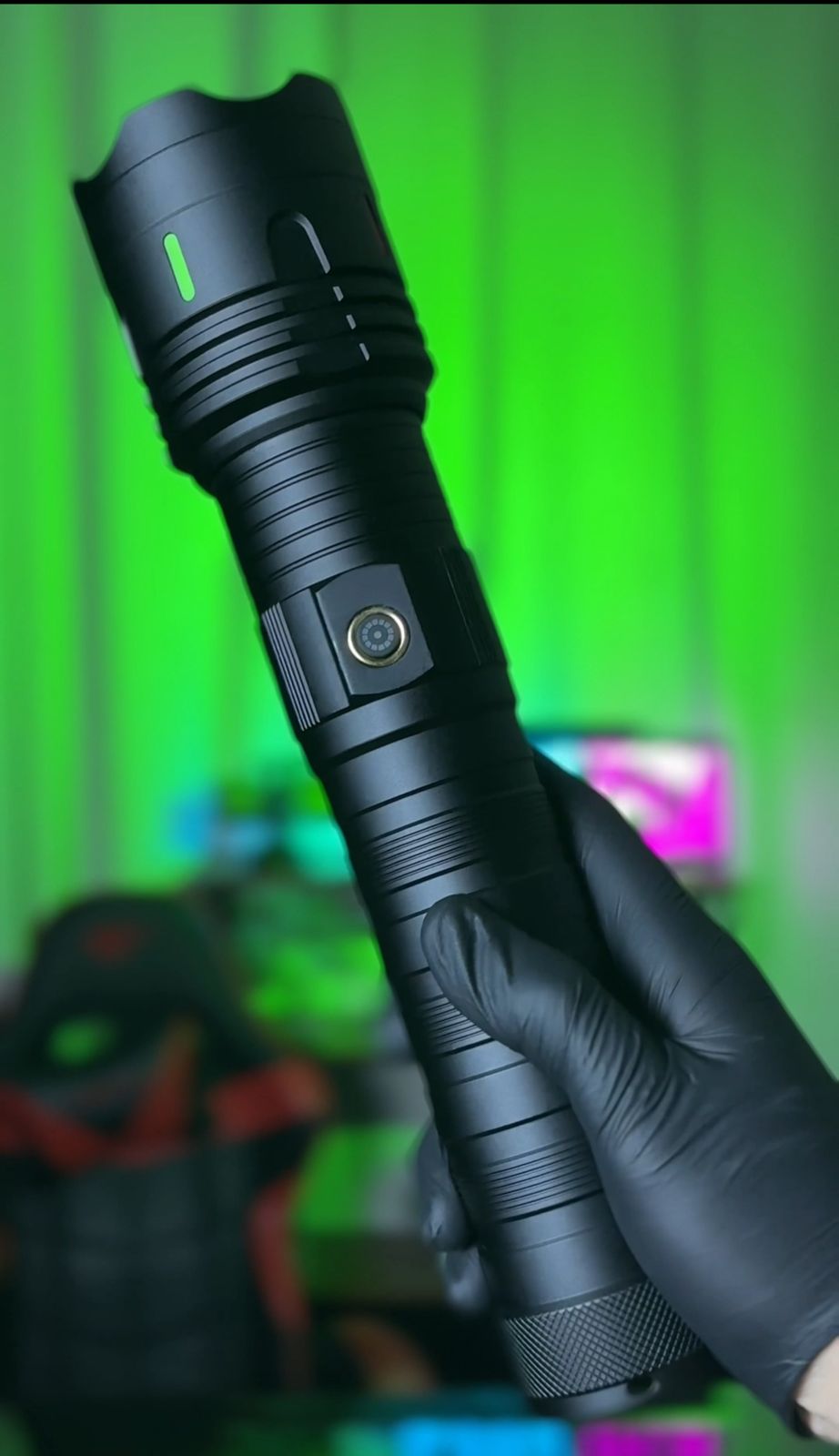 2025 Portable Usb Multi-Function Long Life
White Laser Light Flash Flashlight