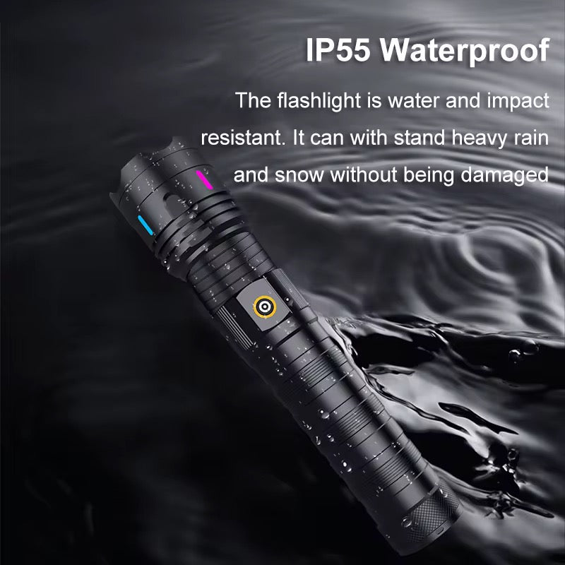 2025 Portable Usb Multi-Function Long Life
White Laser Light Flash Flashlight