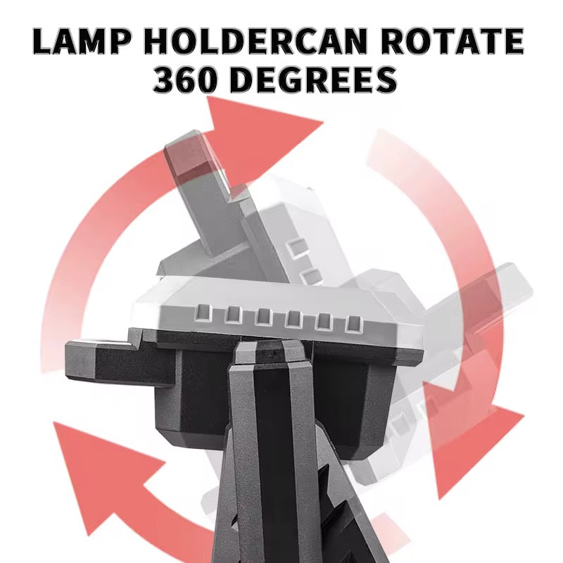 COB strong work light Flood Light Outdoor Portable LED Reflector Spotlight USB C Rechargeable Floodlight