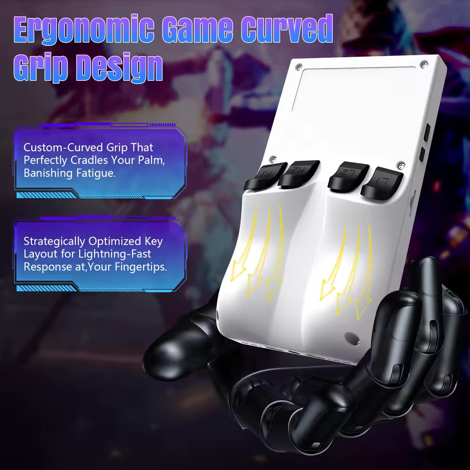 Open Source R36 MAX Retro Handheld Video Game Console 4.0 Inch IPS Screen Linux System