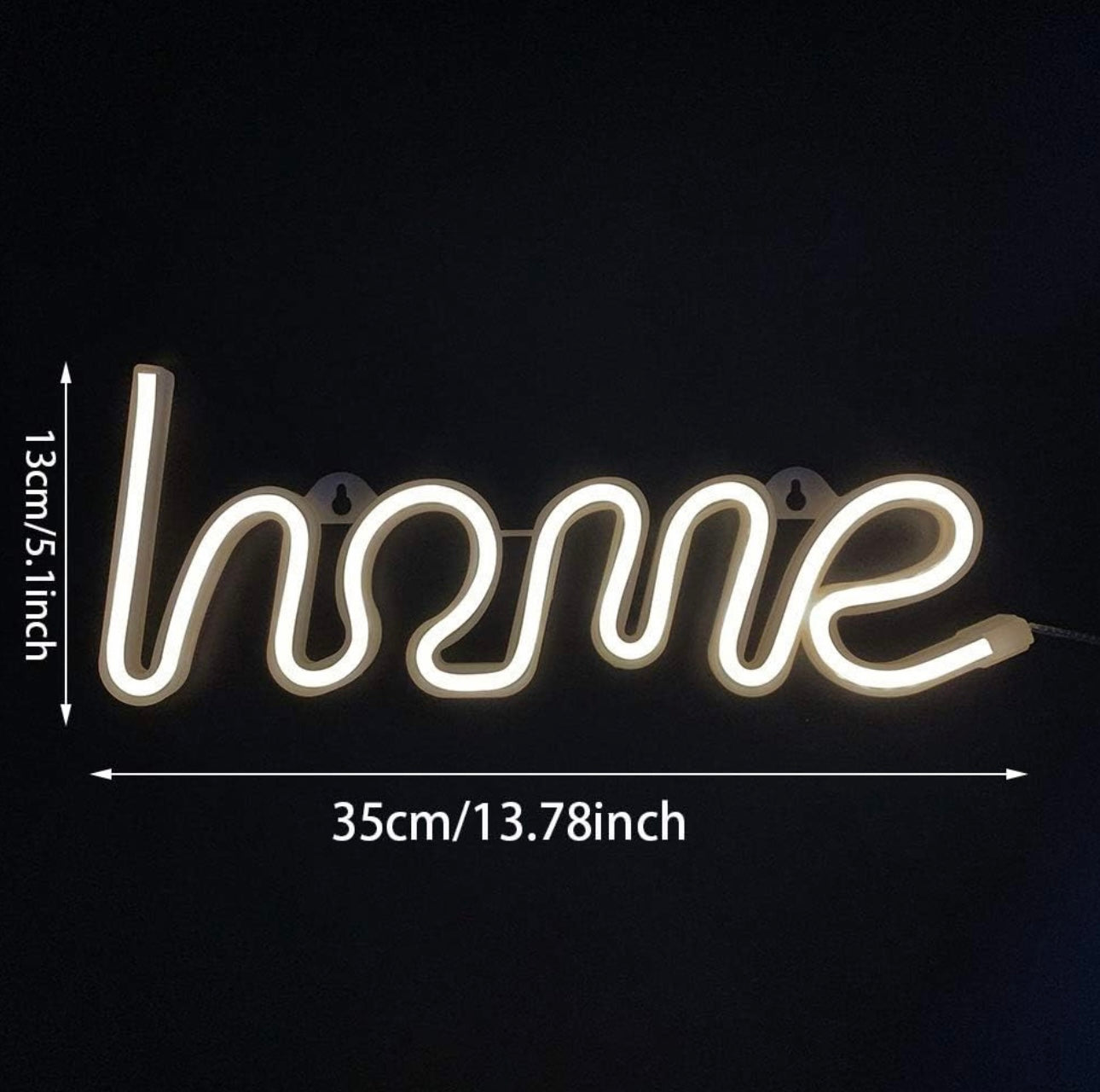 Neon Light Sign,LED Warm White Home Shaped Neon Letter Sign, Neon Sign Letters Light Art Home Decor Lights,Marquee Signs Wall Decor for Kids Girl Child Room,Christmas,Birthday Party,Wedding