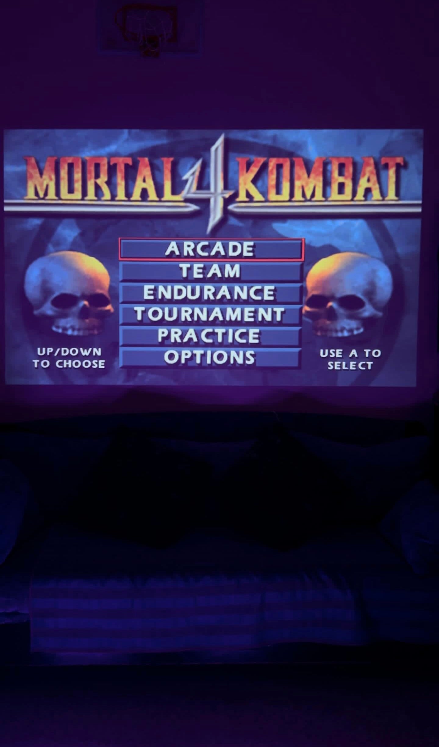 Portable 3D Game Projector 4K Smart Home Theater - US Plug