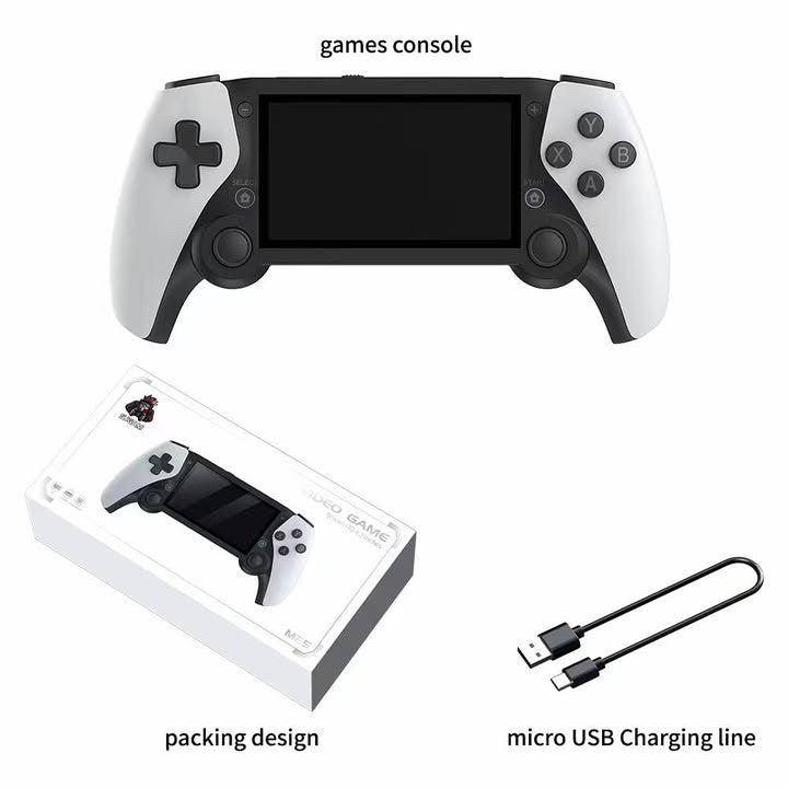 New Portable Retro Handheld Game Console – 2024 New Retro Game Player with 3000mAh, HD 4.3-inch IPS Screen -Classic Video Games Supports TV Connection