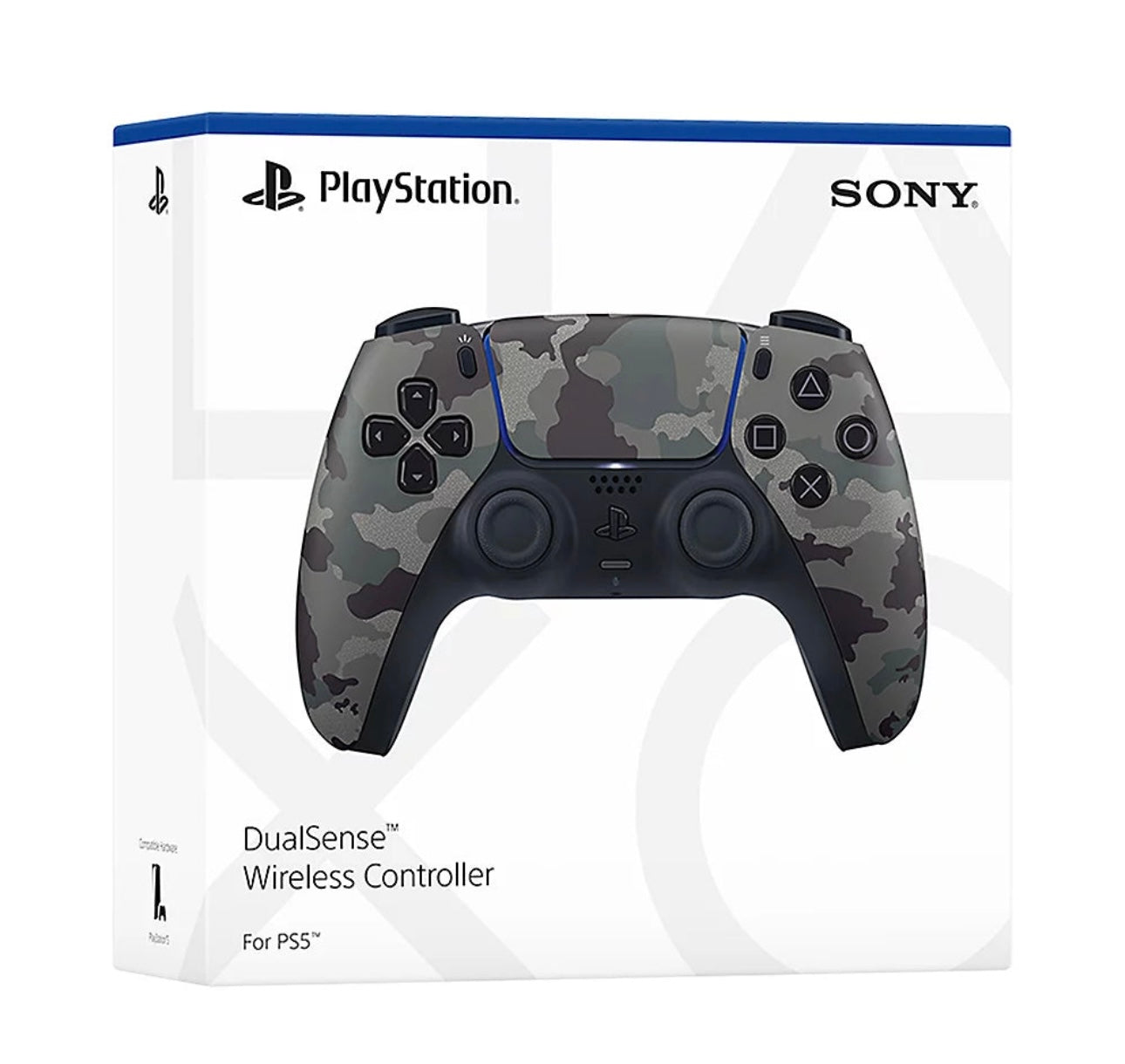 Sony PlayStation 5 DualSense Wireless Controller - Gray Camouflage