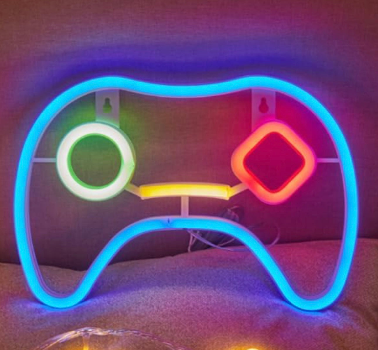 Neon Night Light, Game Neon Signs,Gamer Room Decor,LED Game Neon Sign,Led Neon Light Game Neon Signs for Kids Game Room Bar Bedroom Home Decoration
