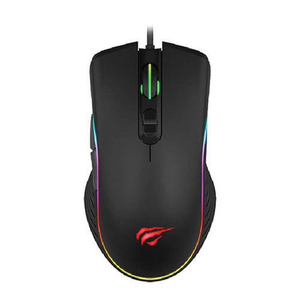 Havit MS1006 RGB Wired Gaming Mouse - Black