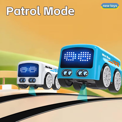 RC Intelligent Mini Bus Magic Intelligent Remote Control Cartoon Mini Car Gesture Induction Senior Smart Electric Vehicle Toys