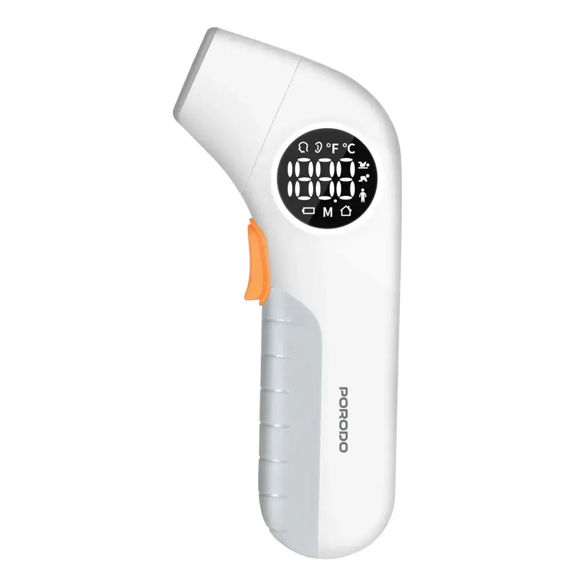 Porodo LiveOn Infrared Multi-Mode Thermometer – Digital Body Temperature Monitor