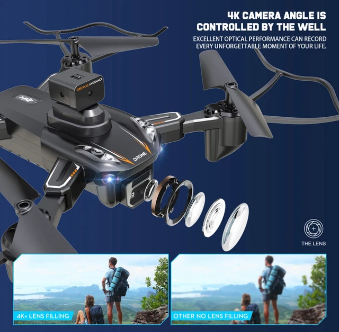 Toy Drone FX with HD Aerial Camera and Obstacle Avoidance