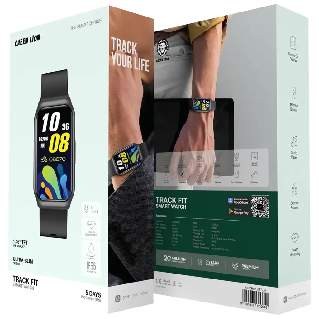 The Green Lion Track Fit Smartwatch