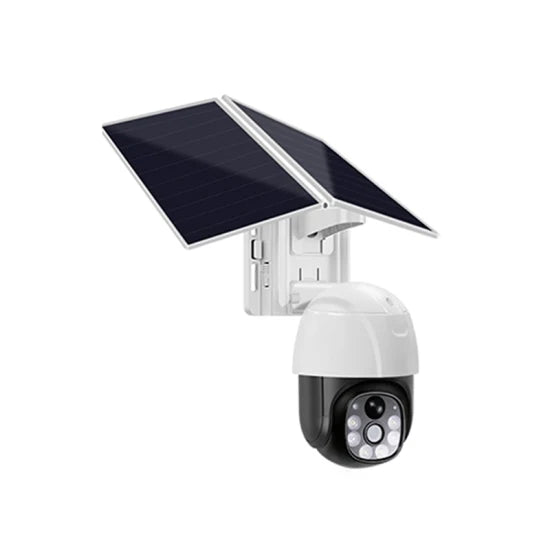 V380 IP66 solar powered outdoor security cameras outdoor auto tracking ptz camera 3MP WIFI Solar power ptz camera