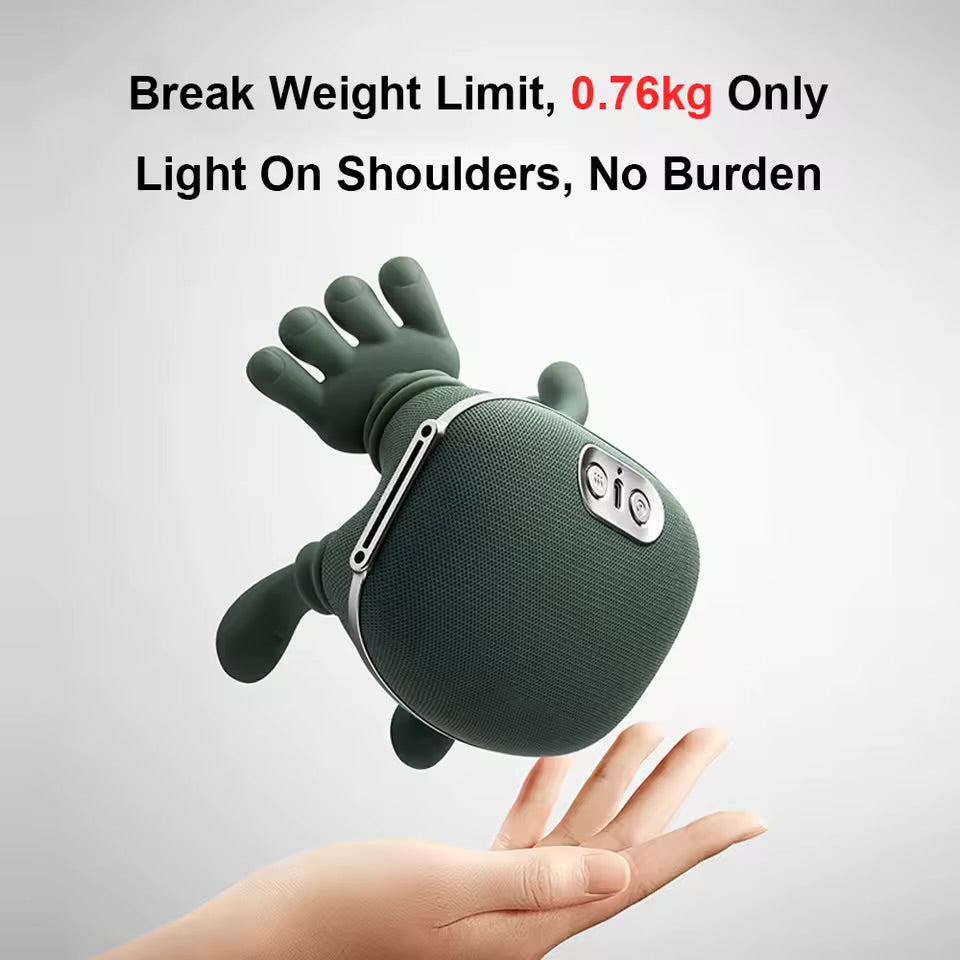 Neck Shoulder Massager Finger Pressure  Neck Back and Shoulder Massager Electric Kneading Neck Deep Massage Muscle Relax