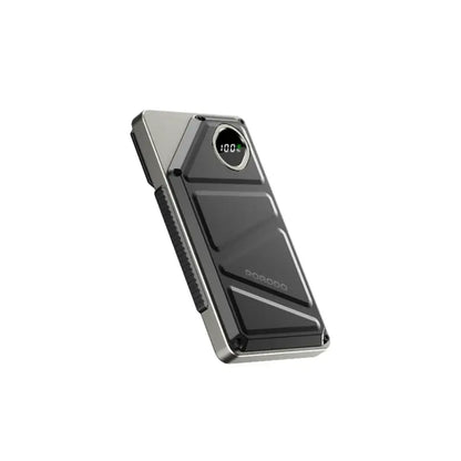Porodo 10000mAh Power Bank with Built-In Type-C and Lightning Cables