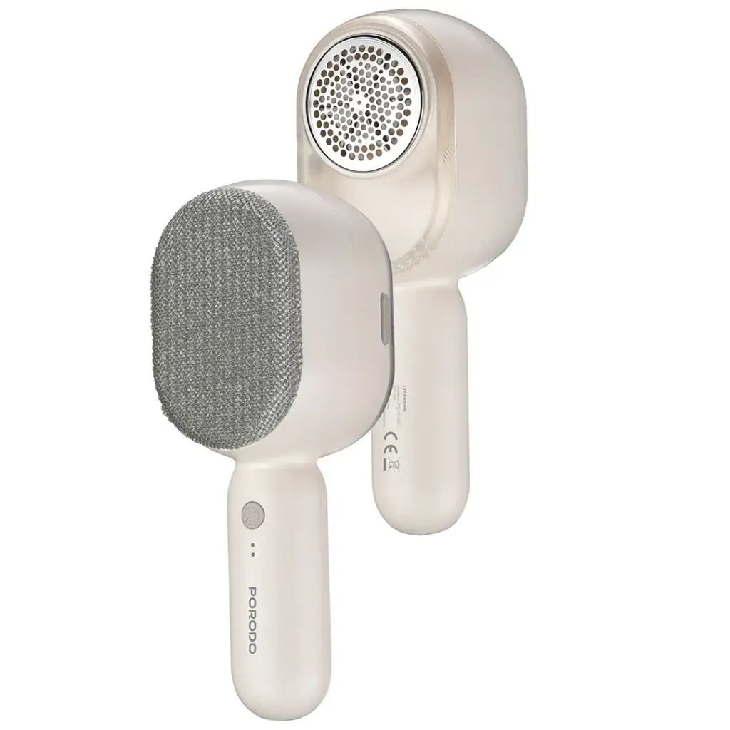 The Porodo Lifestyle Clearweave 2-In-1 Lint Remover - White