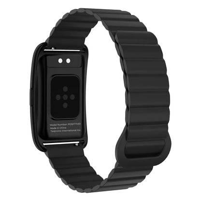 Porodo TrackFit Arc Smart Fitness Tracker with a magnetic strap
