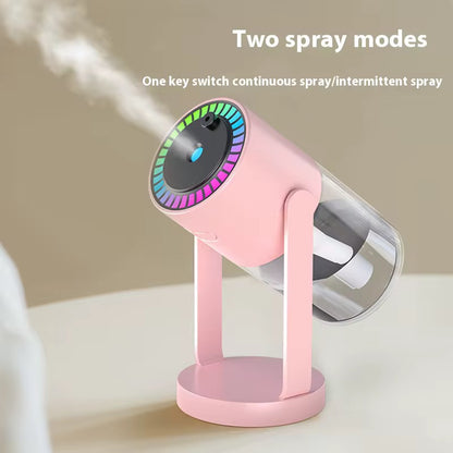 Mini Air Humidifier with Starry Sky Lights Aromatherapy Essential Oil Ultrasonic Diffuser Color Night Light Lamp Humidifier