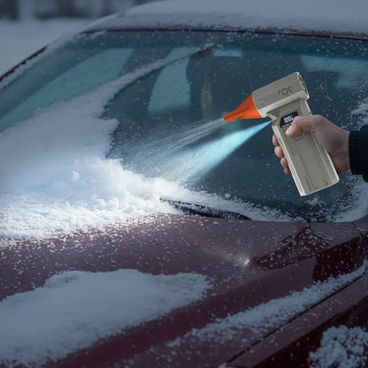 Porodo Rushjet Cordless Dust Blower with Turbo Speed - Gold/Orange-Mini Blower