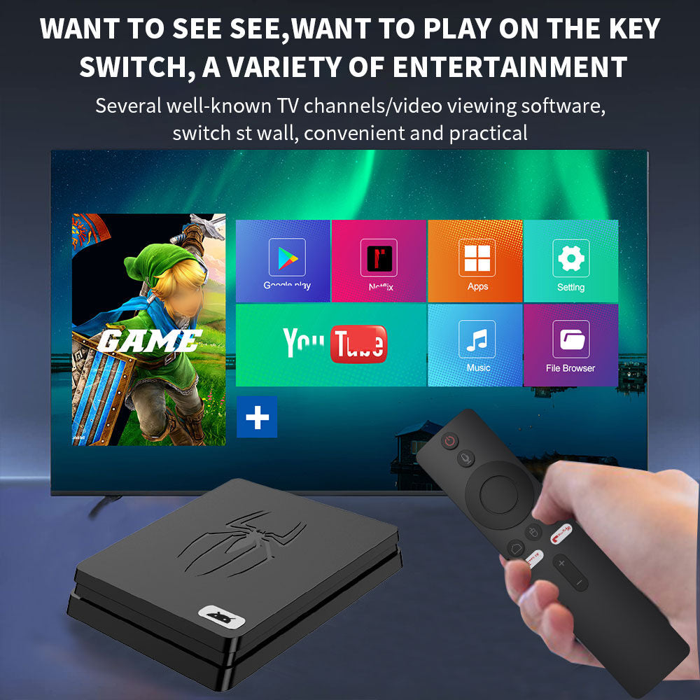 M4 Retro Video Game Console Wireless Game Stick 4k Built-in 15000 games TV Retro Gaming Console