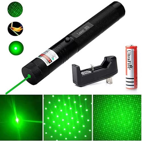 Long Range Green Laser Pointer, 2000M, Rechargeable