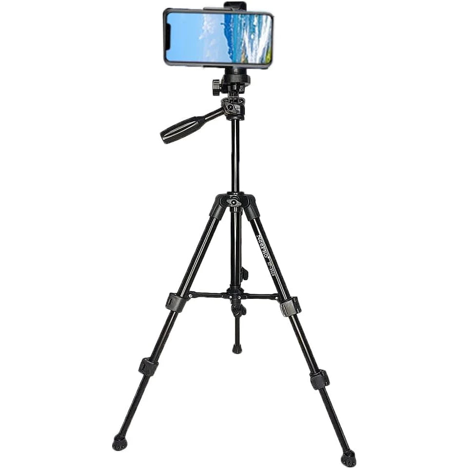 NeePho NP-3170 Tripod Mobile Phone Camcorder Action Camera 105cm Height Desktop Portable Portable