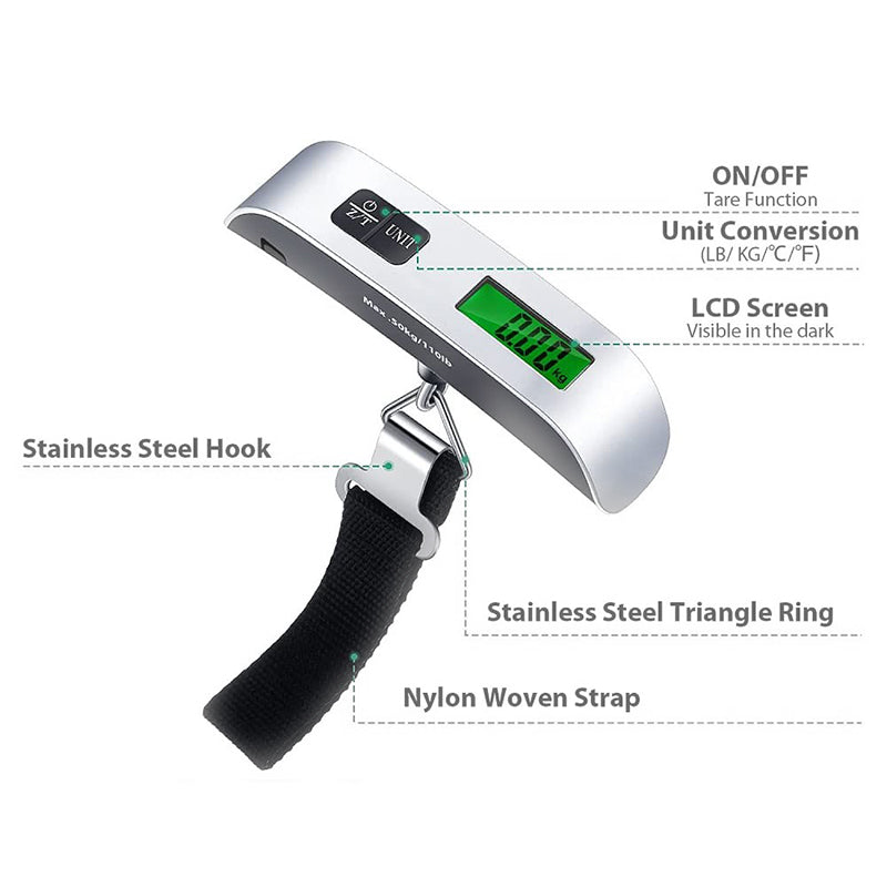 Portable Digital Luggage Scale