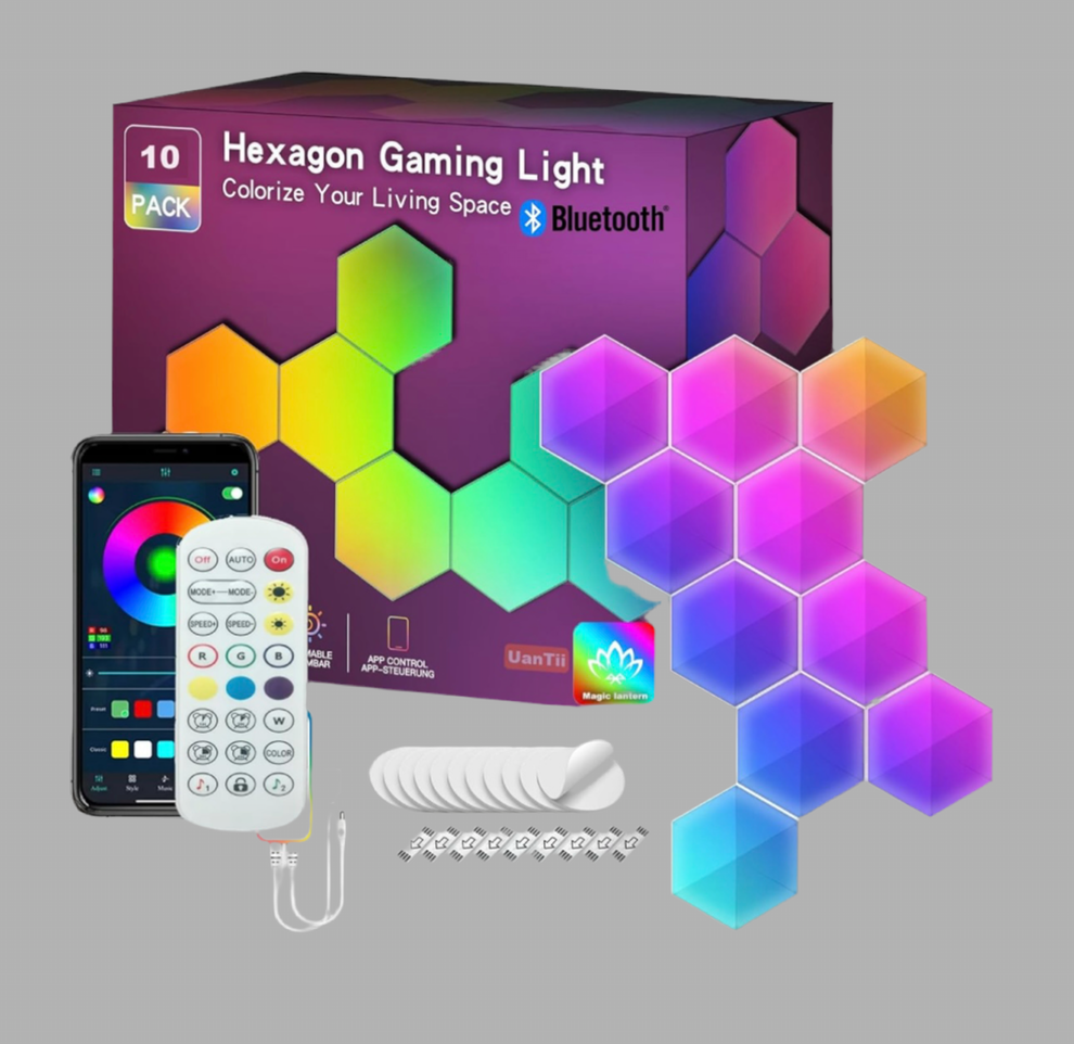 Hexagon Gaming Light – Ajouz Tech