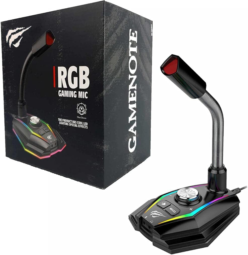 Havit Gamenote GK56 USB RGB LED Light Gaming Mic