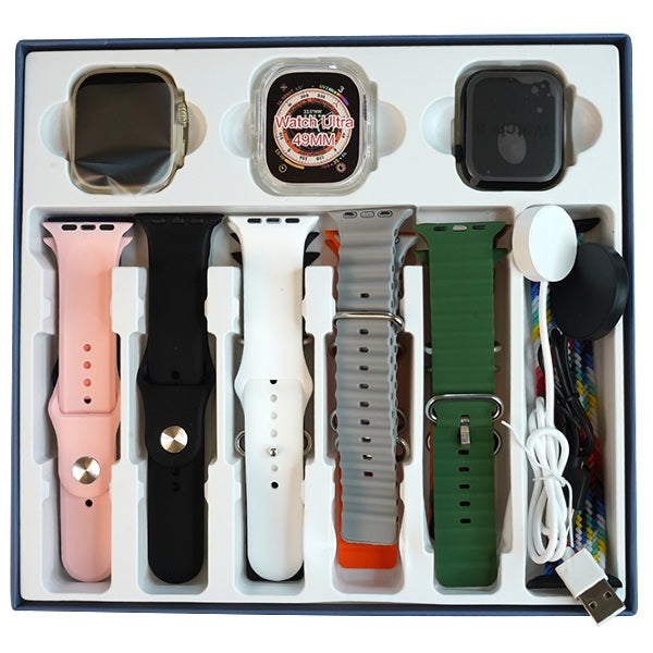 Y90 Ultra 2-Smartwatches with 11 Straps