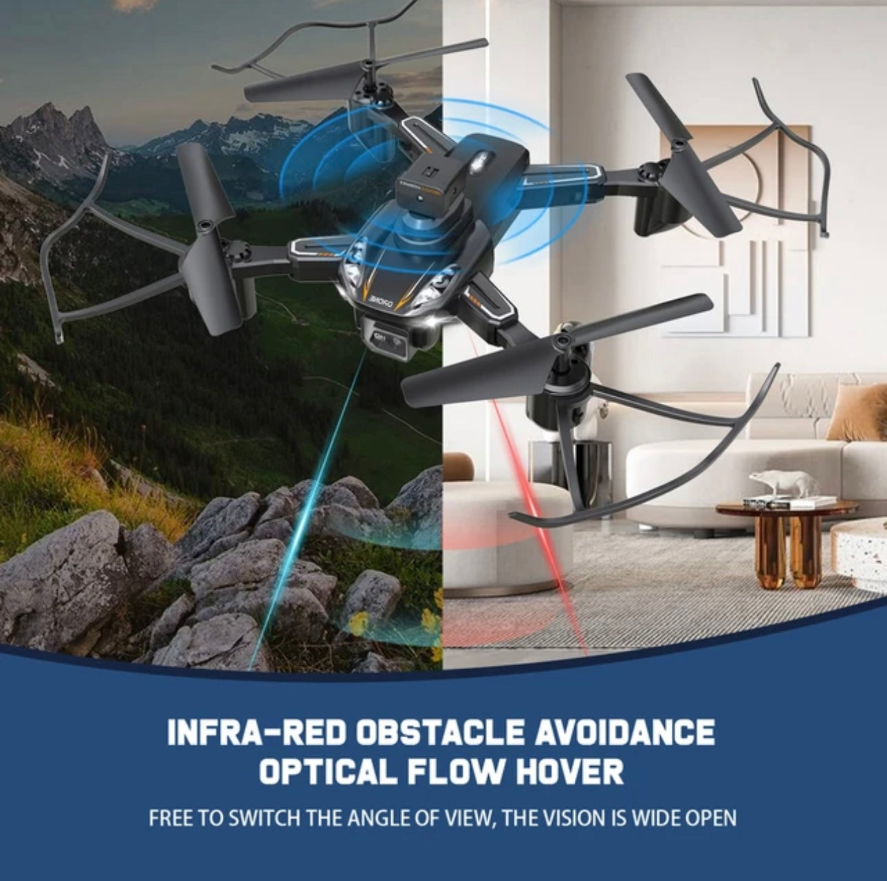 Toy Drone FX with HD Aerial Camera and Obstacle Avoidance