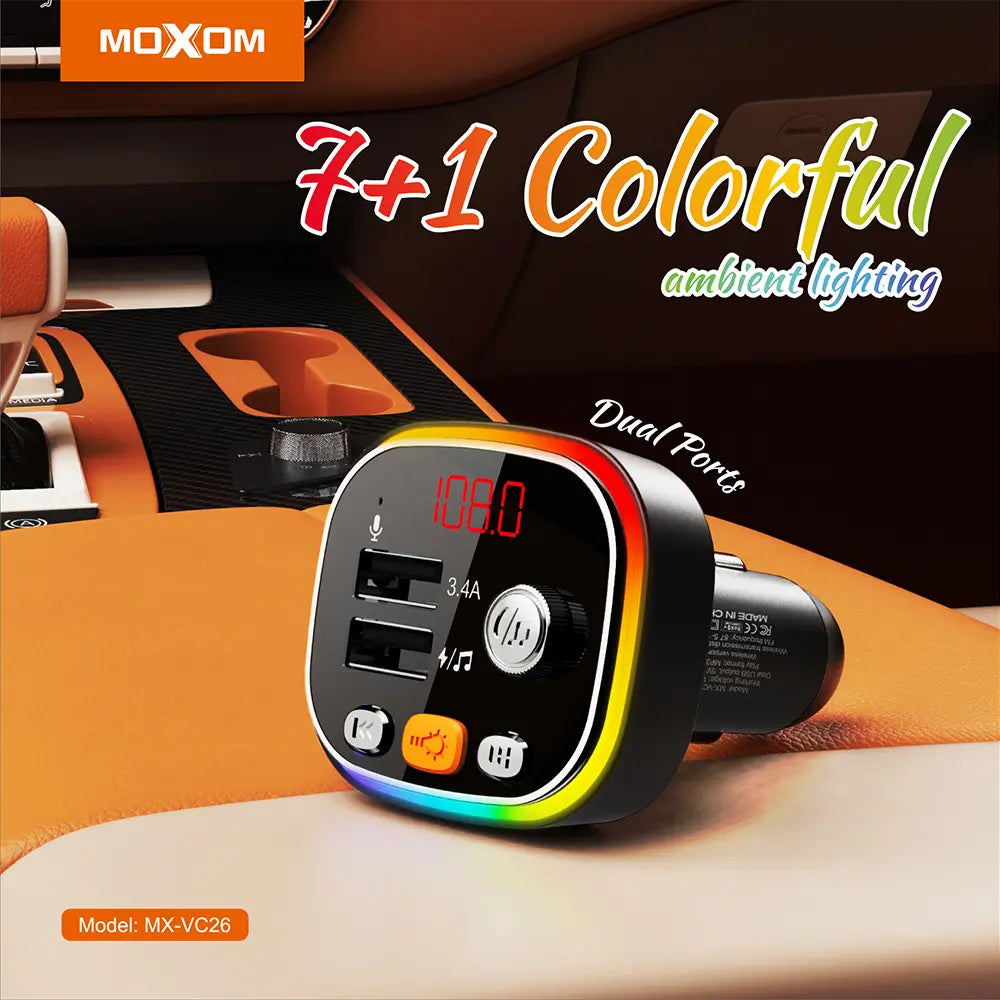 Moxom mx-vc26, Car Mp3 Bluetooth Transmitter