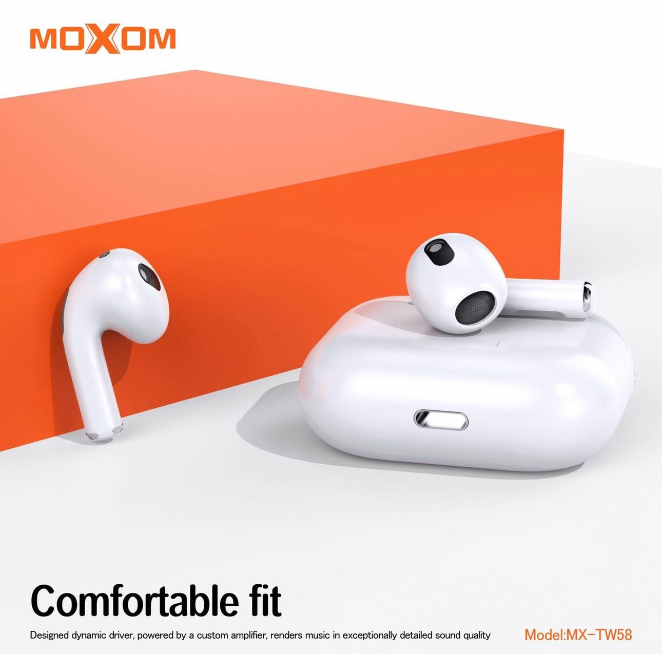 MX-TW58
Hi-Fi Stereo TWS Wireless Earbuds