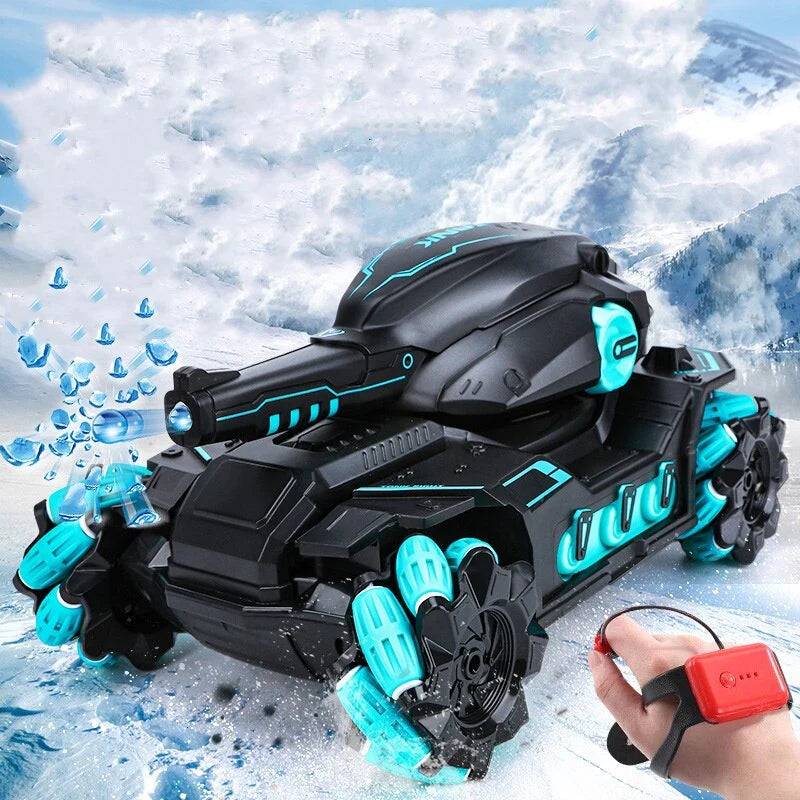 2.4G RC Battle Tank Water Bomb Stunt Car Drift Off-Road Dual Mode