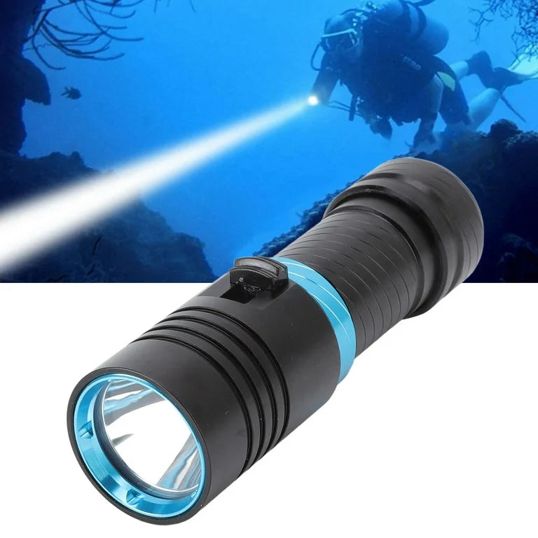 IPX8 Waterproof Dive Underwater Professional Diving Flashlight Torche