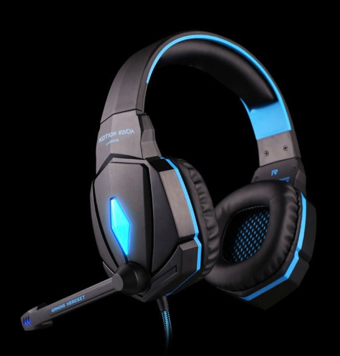 EACH G4000 Gaming Headset Stereo Headphones USB 3.5mm LED with Mic