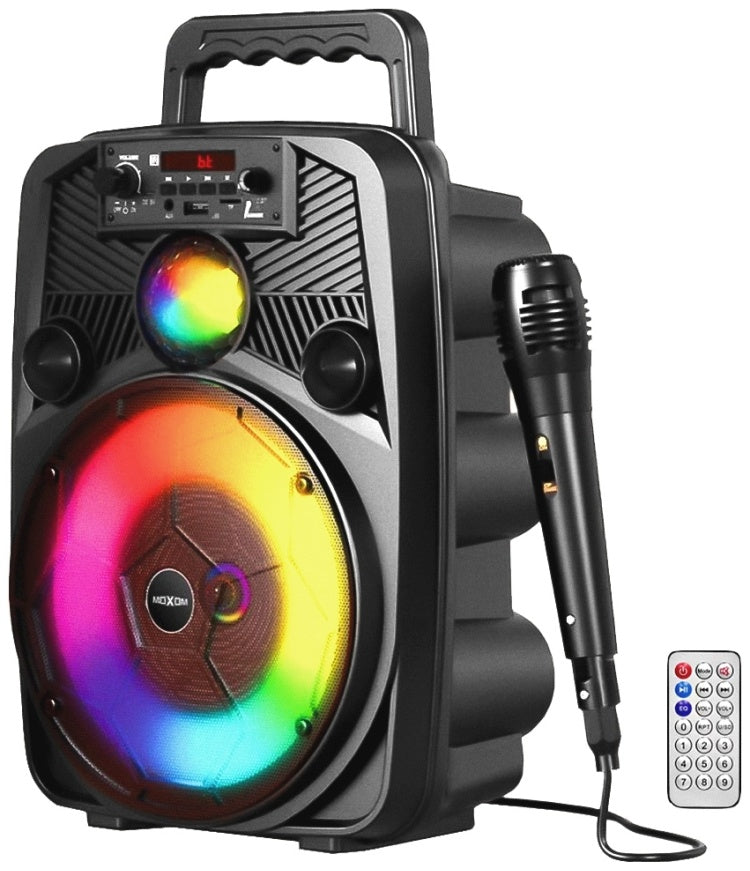 Moxom LED Wireless With Range Of 10 M Speaker MX-SK42