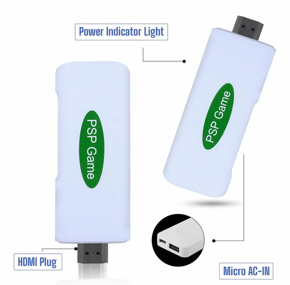 MA-18 Blast Box Edition Retro Game Console, 64GB Gaming Stick with 52 Emulators, 32,000+ Classic Games Including GTA vice city, NBA, Tekken, Pes19, White