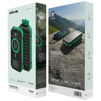 Green Lion Solar Flex 20000mAh Power Bank